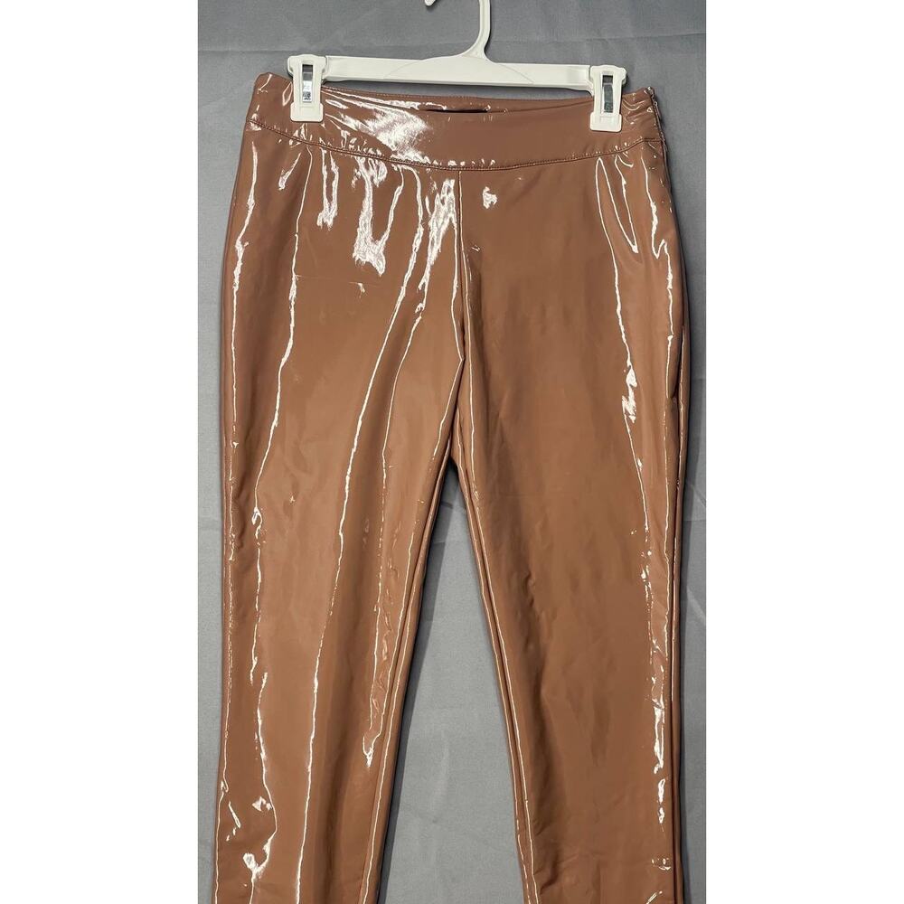 Forever 21 Faux Patent Leather Beige Sz S
Mid Rise Bodycon Skinny Pants - Picture 5 of 8